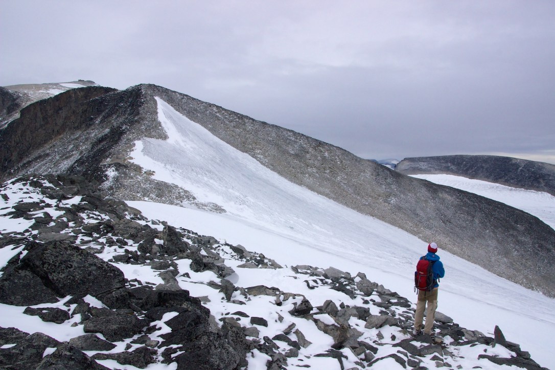 Galdhøpiggen three peaks